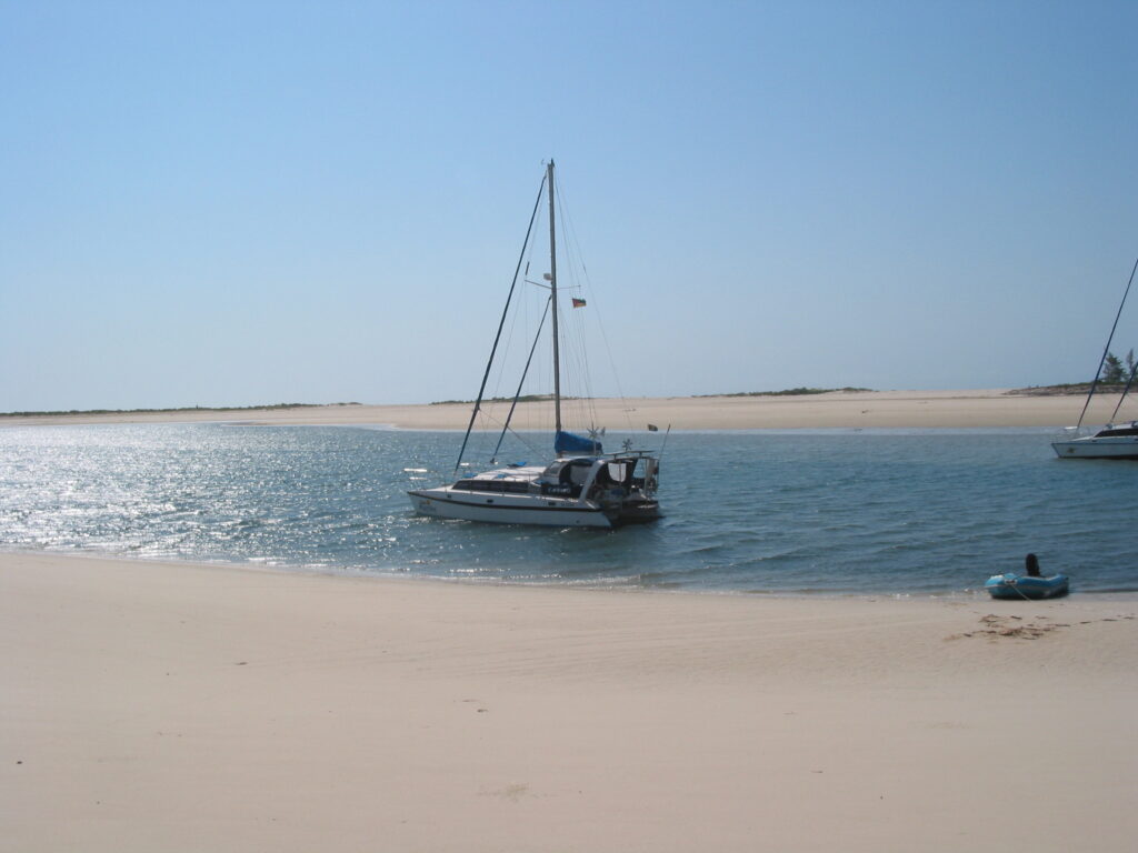 At anchor