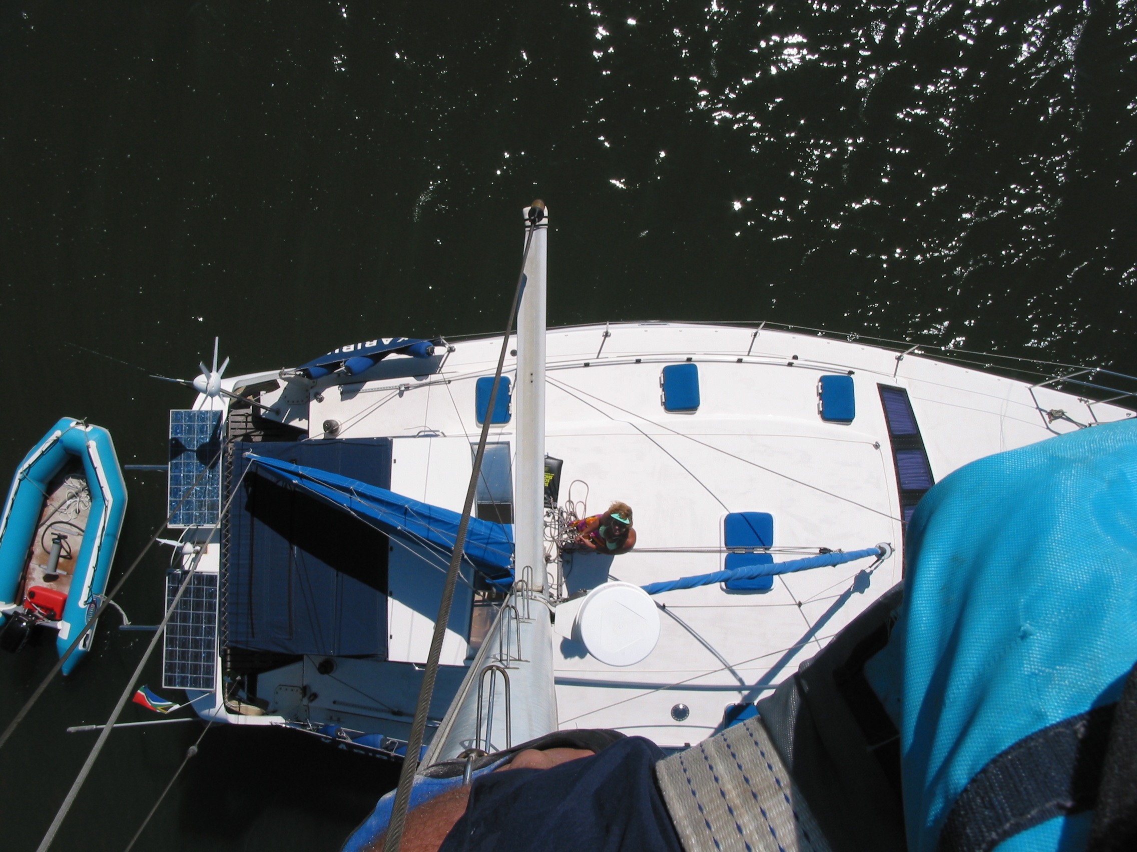 Karibu from up above